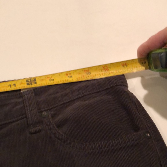 Rag and Bone pin cord skinny chocolate brown size 31 - Picture 8 of 12